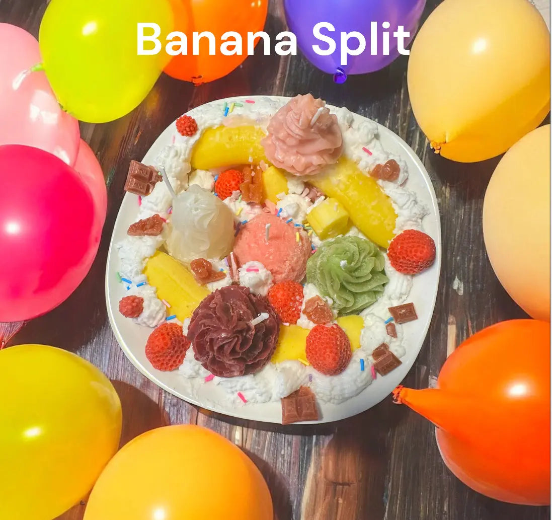 Banana Split Scented Candle