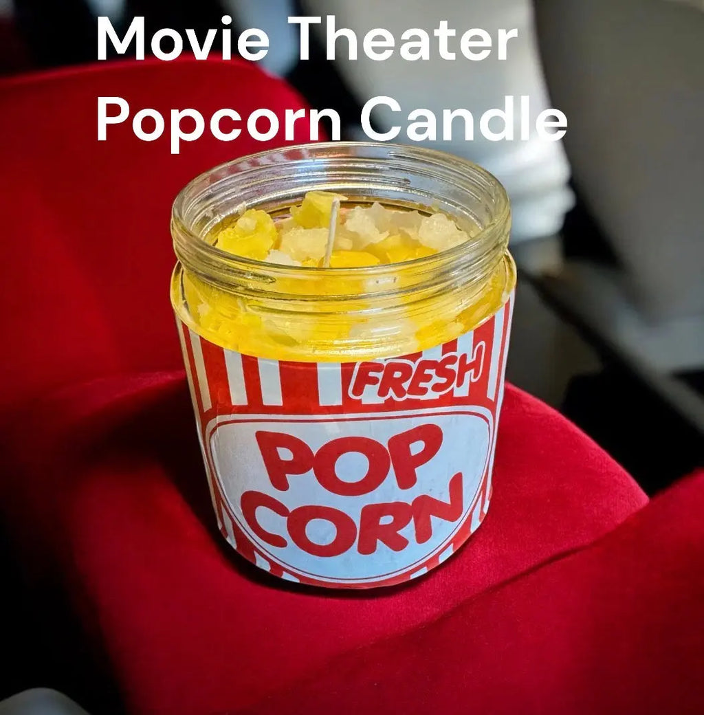 Movie Theater Popcorn Candle Bryson Beauty Collections