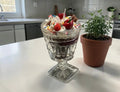 Ice Cream Sundae Candle handmade soy wax candle