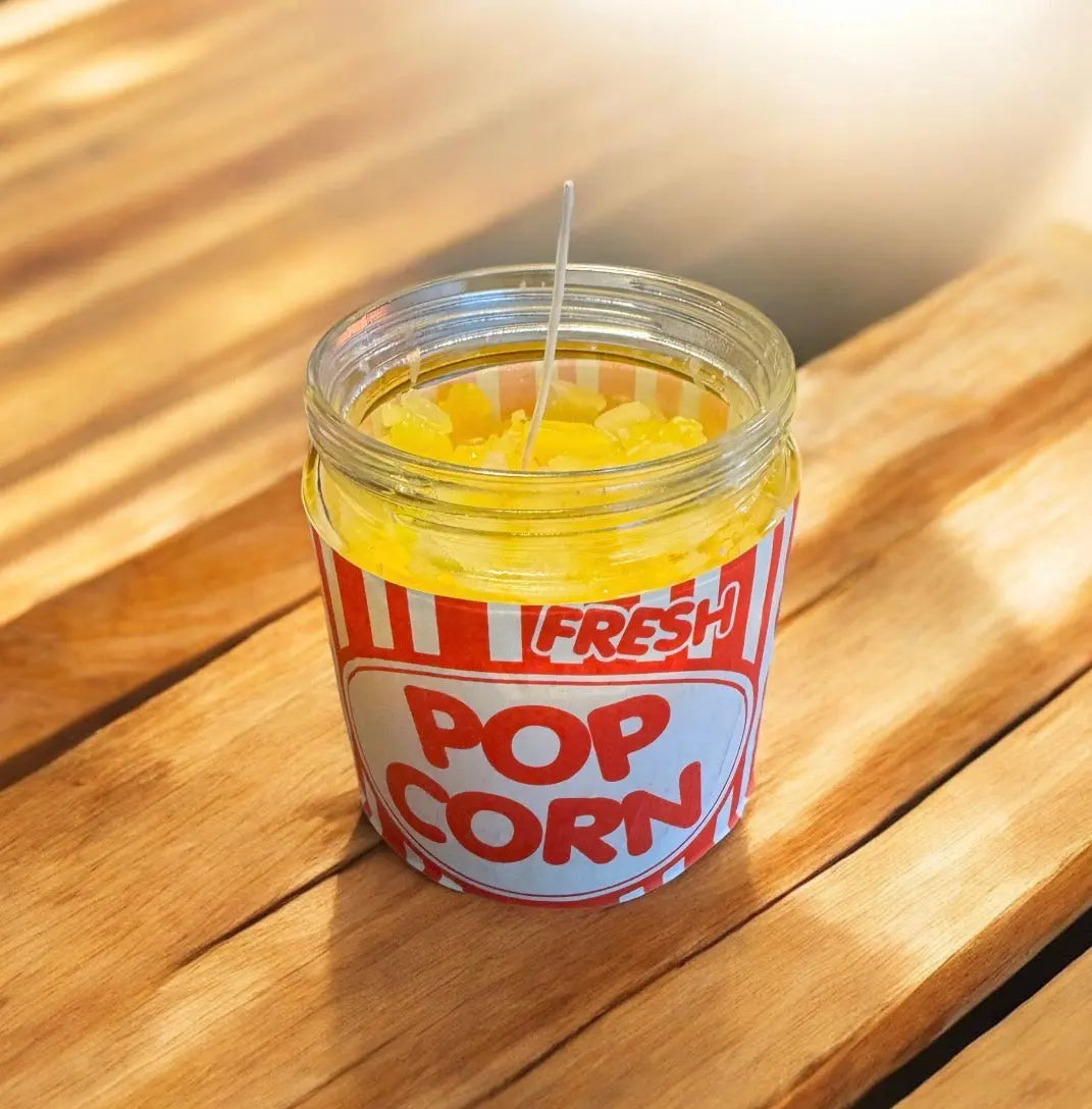 Movie Theater Popcorn Candle Bryson Beauty Collections