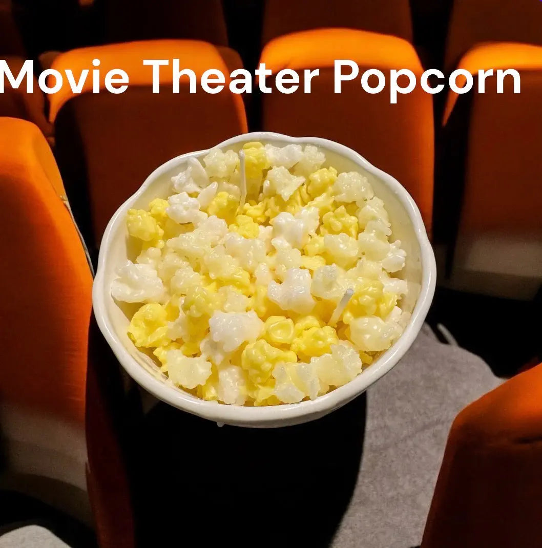 Movie Theater Popcorn Candle Bryson Beauty Collections