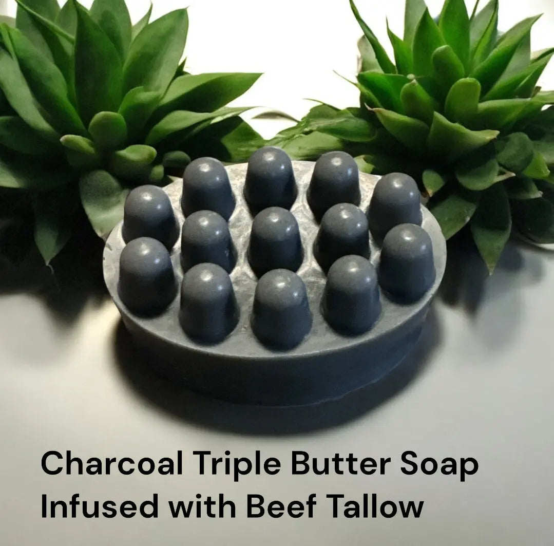 Charcoal Triple Butter Soap Bryson Beauty Collections
