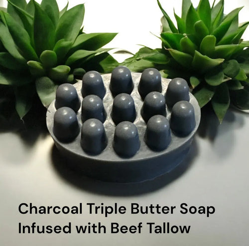 Charcoal Triple Butter Soap Bryson Beauty Collections