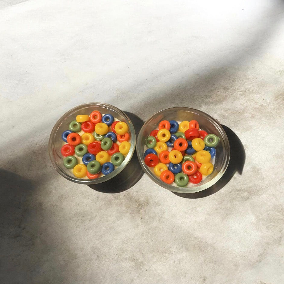 Wickless Foot-loops Candles
