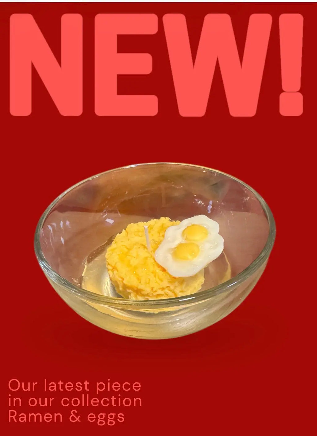 Ramen 🍜 noodles and 🍳 eggs candles Bryson Beauty Collections